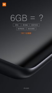 Xiaomi Mi6 Plus disponible próximamente