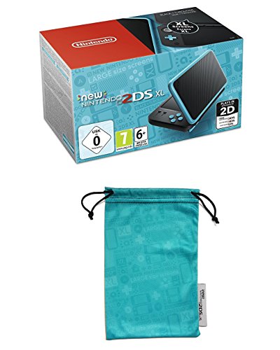 New Nintendo 2DS XL (negro y turquesa)