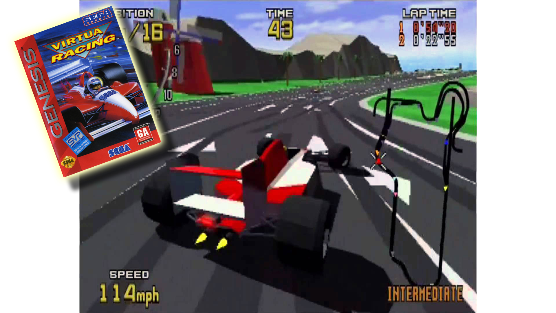 Virtua Racing y la realidad virtual