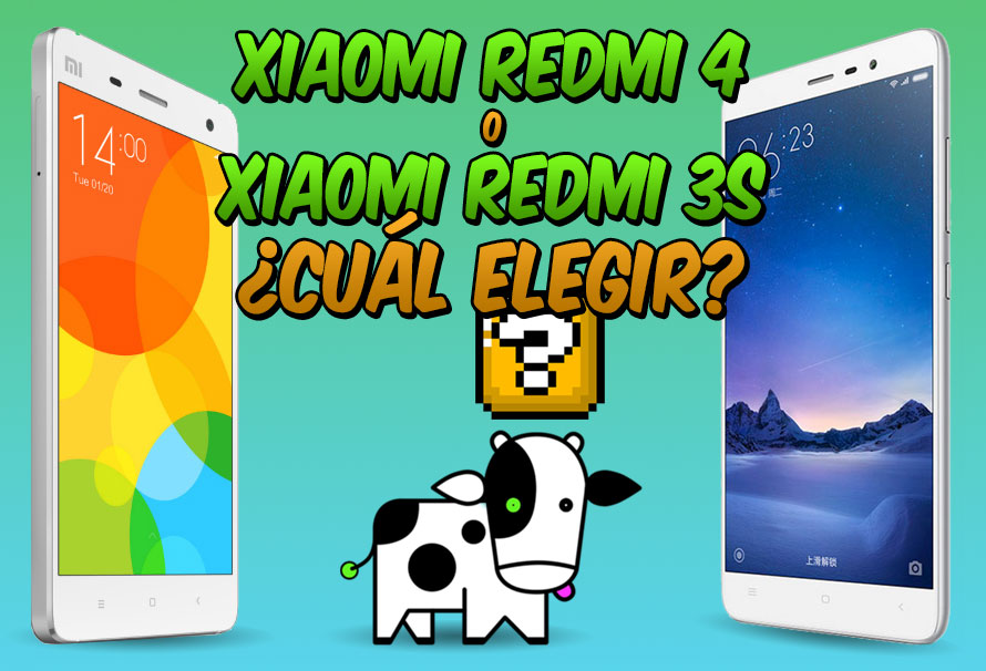 Comparamos el Xiaomi Redmi 4 con el Xiaomi Redmi 3S