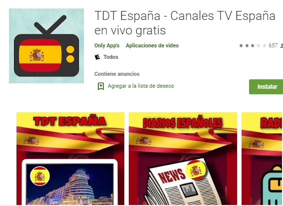 TV España – TDT