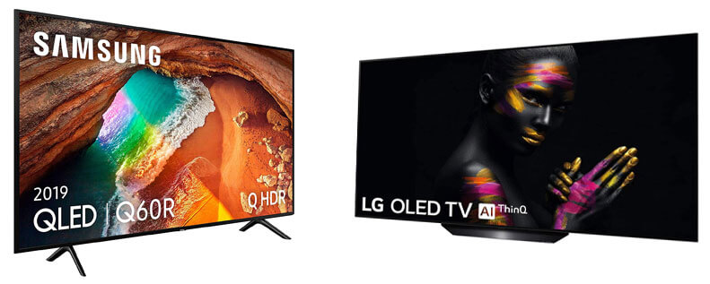 Diferencia entre televisores QLED y OLED