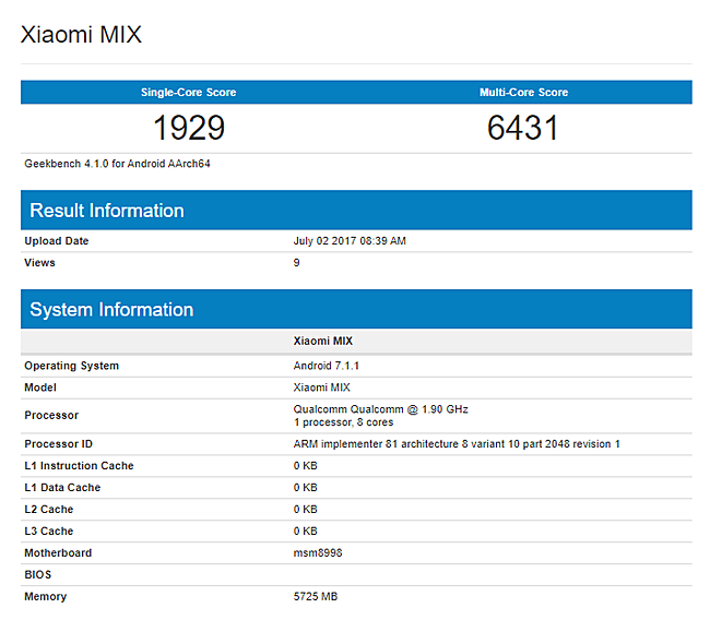 Xiaomi Mi Mix 2: muy pronto entre nosotros