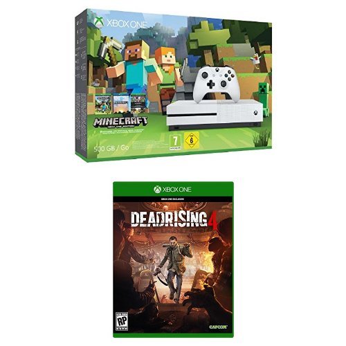 Xbox One - Pack Consola S 500 GB: Minecraft + Dead Rising 4