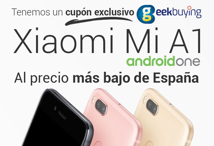 Tenemos el Xiaomi Mi A1 más barato de España