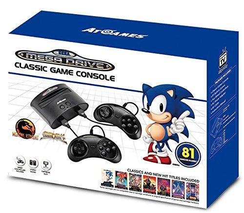AT-Games - Consola Retro Mega Drive Classic (81 Juegos)