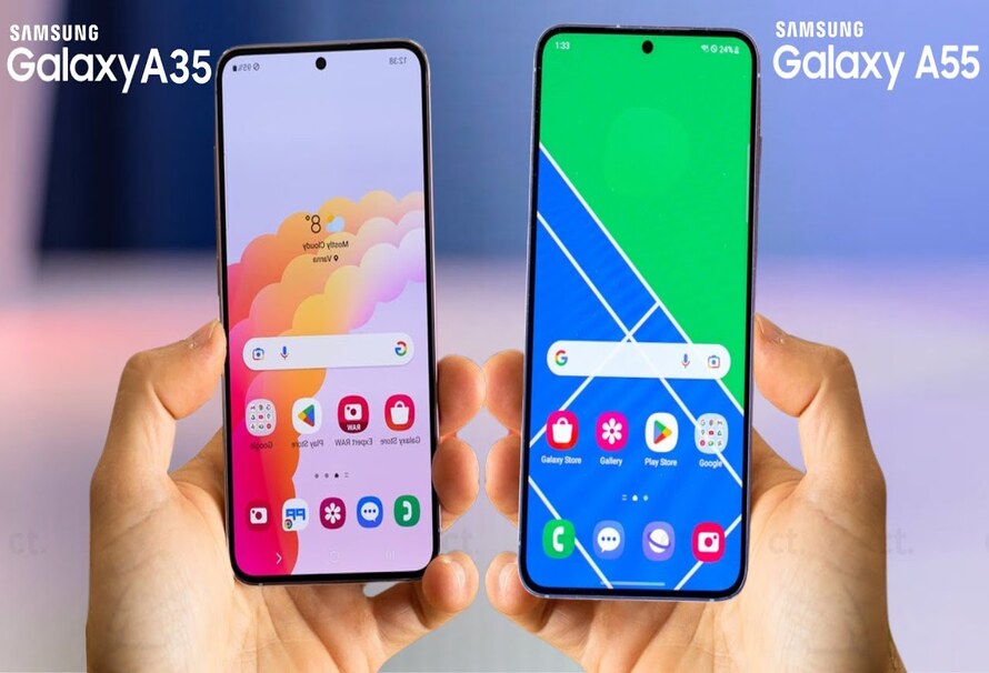 Galaxy A35 5G y Galaxy A55 5G