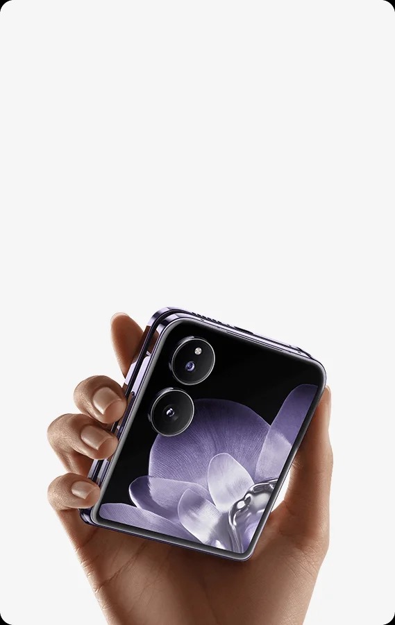 diseño del Xiaomi MIX Flip